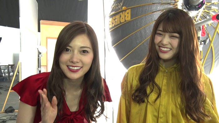 乃木坂46/新CMメイキングより(C)乃木坂46LLC