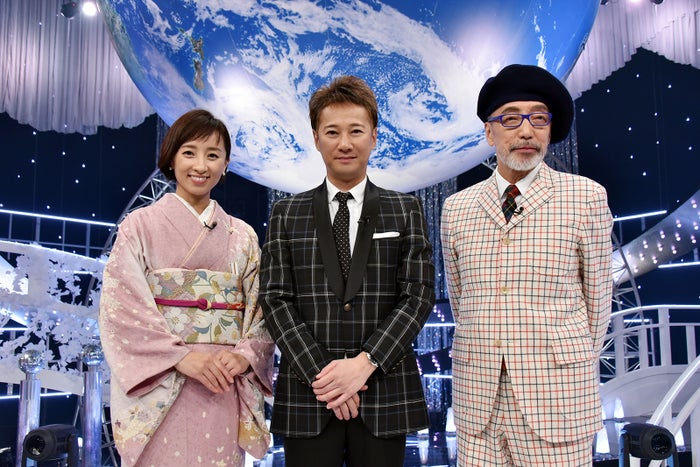 西尾由佳理、中居正広、テリー伊藤(画像提供:日本テレビ)