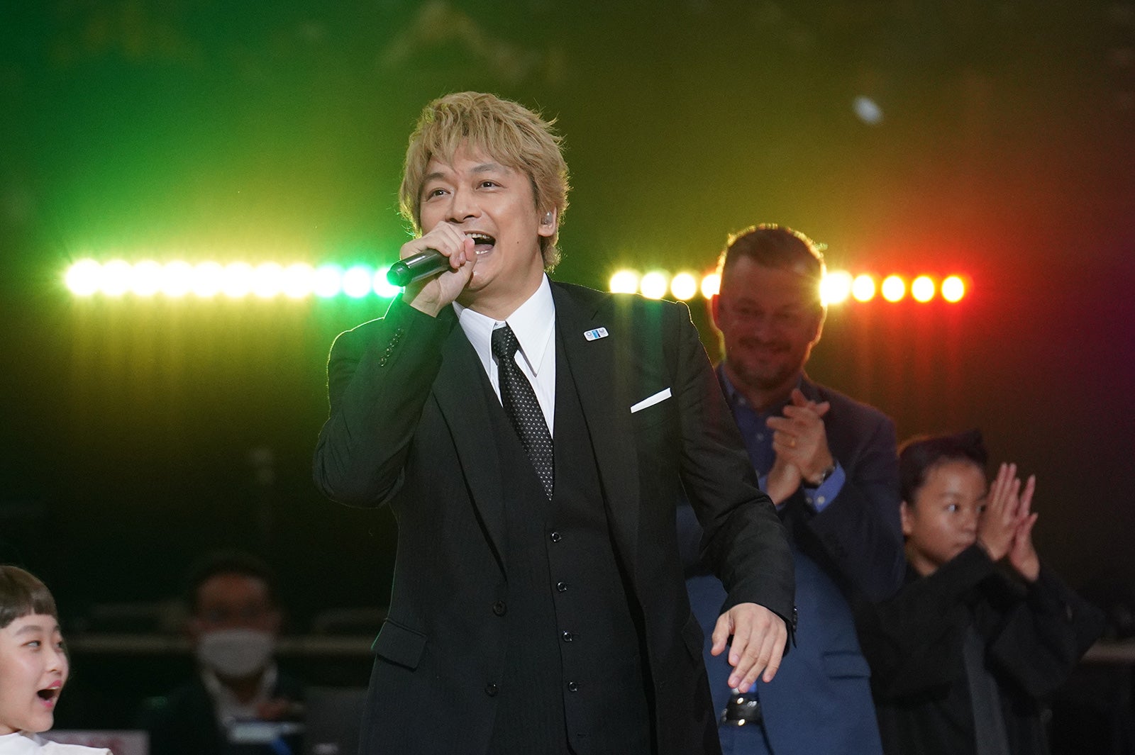 稲垣・草なぎ・香取、5000人前に熱唱「久々に熱気を感じられた」　パラスポーツを「もっと愛してもらいたい」