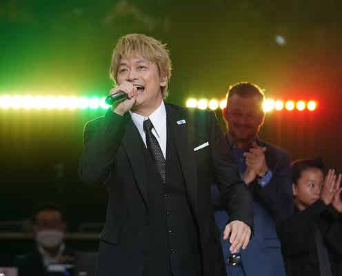 稲垣・草なぎ・香取、5000人前に熱唱「久々に熱気を感じられた」 パラスポーツを「もっと愛してもらいたい」
