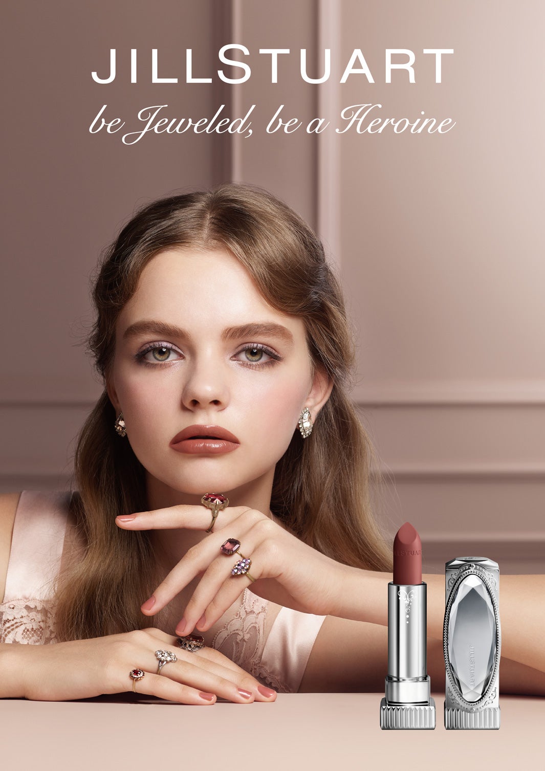 「ジルスチュアート ビューティ」スプリングコレクションメインビジュアル（C）JILL STUART Beauty