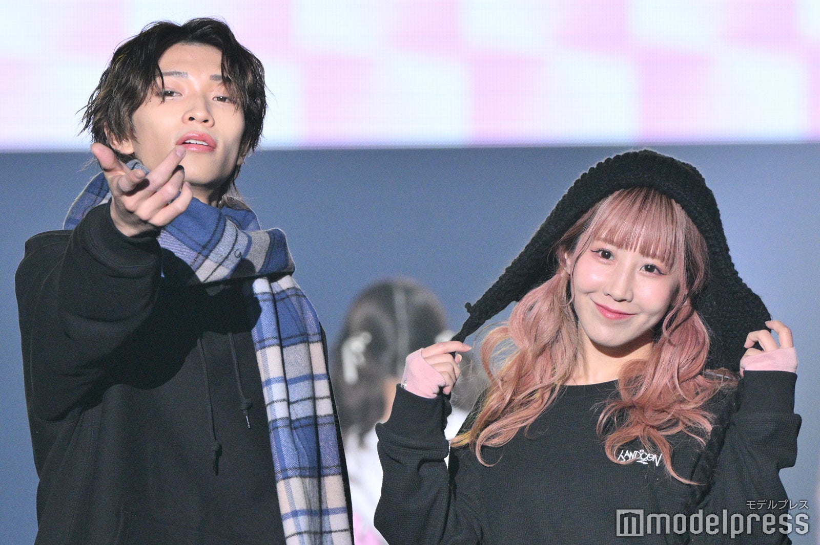 晴⽃、かすみん（C）モデルプレス