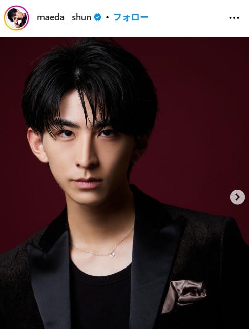 まえだしゅん公式Instagramより