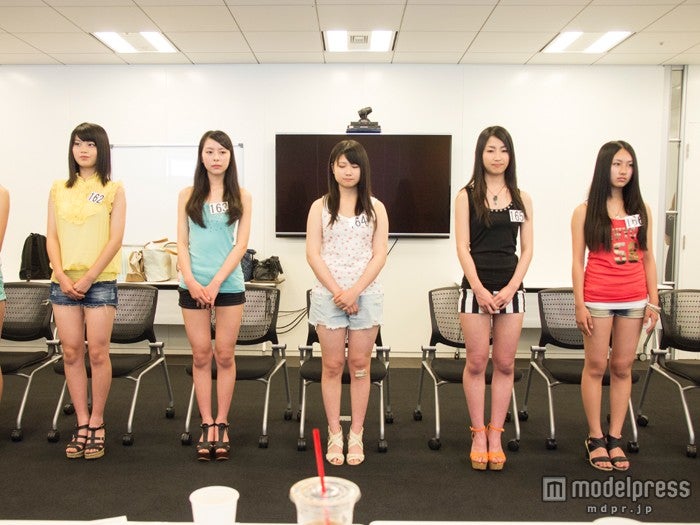 第2次選考の模様（C）TOKYO GIRLS COLLECTION 2013 A／W