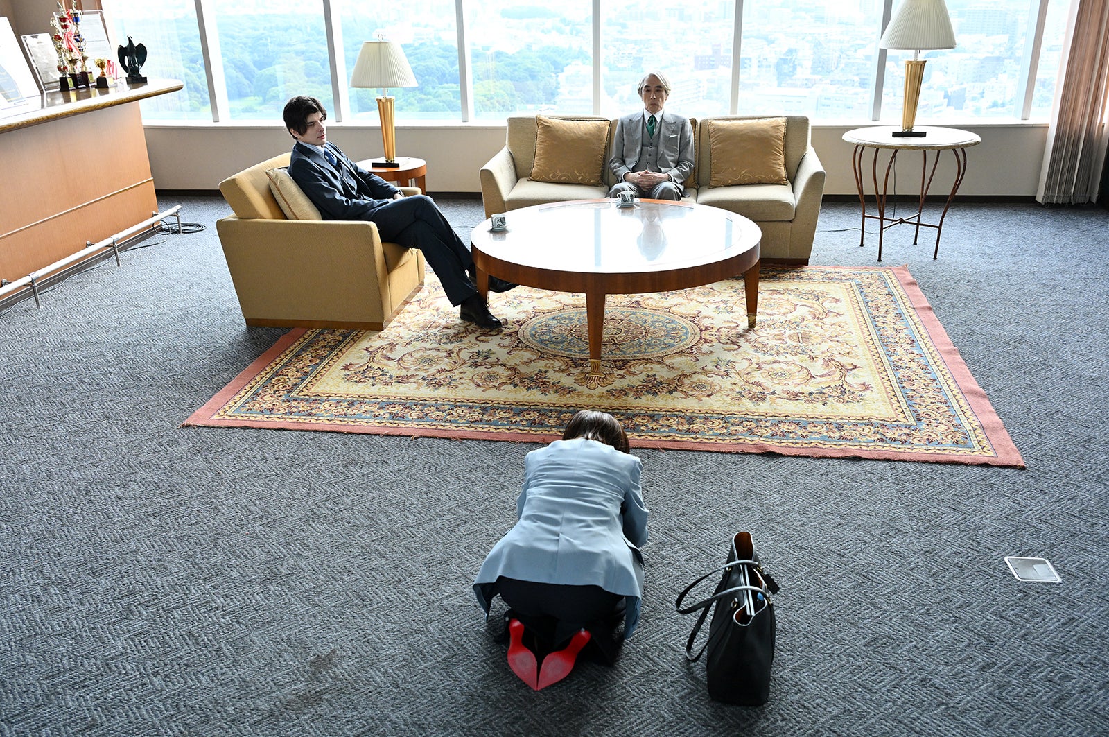 田中みな実、城田優、段田安則「ブラックペアン シーズン２」第7話より（C）TBS