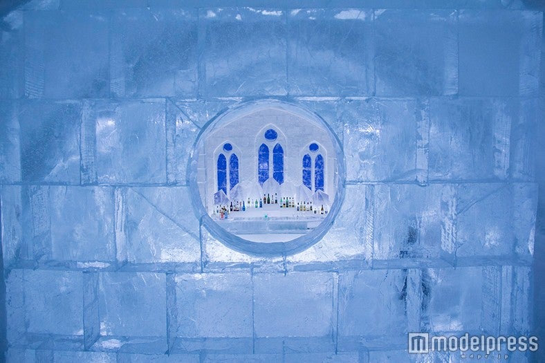 バーカウンター／画像提供：然別湖ネイチャーセンター