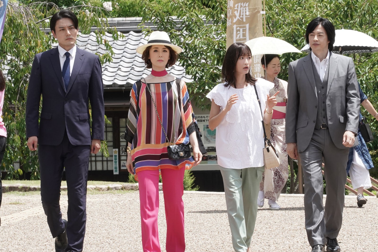 蕨野友也、大地真央、松本まりか、合田雅吏 （C）東海テレビ