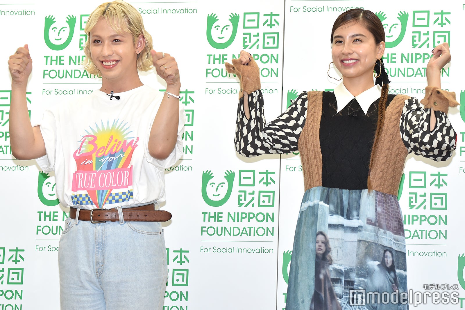 （左から）りゅうちぇる、ラブリ（C）モデルプレス