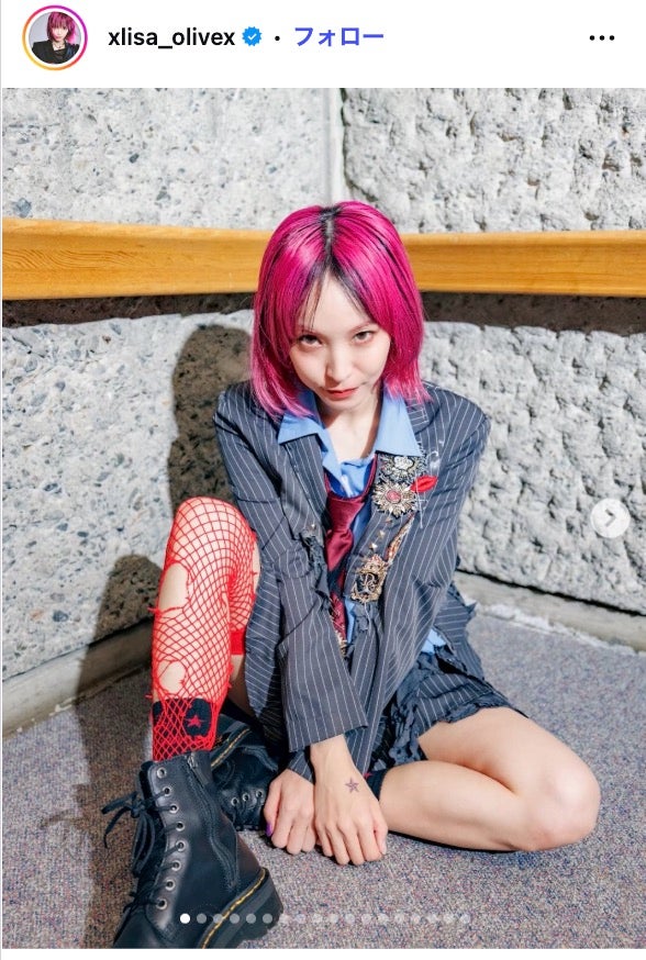 LiSA公式Instagramより