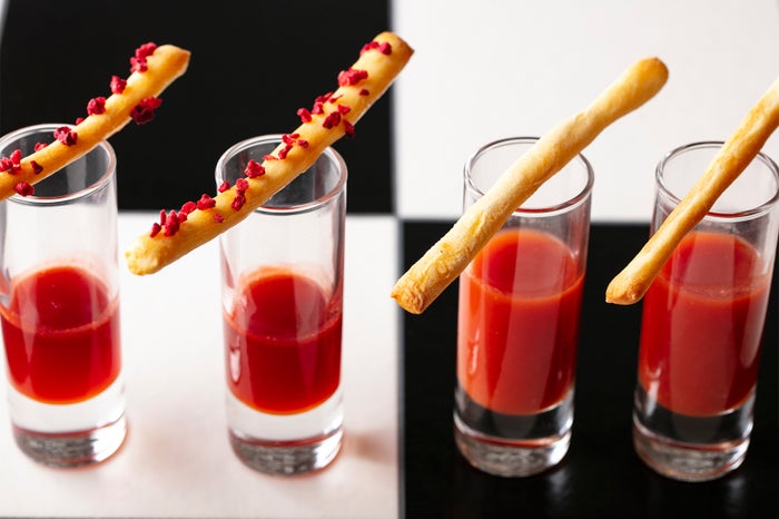 「ダムのオレンジディップ」＆「ディーの俺ん家ディップ」／画像提供：ヒルトン東京