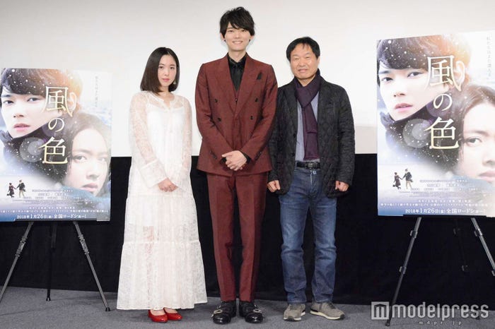 藤井武美、古川雄輝、クァク・ジェヨン監督 (C)モデルプレス