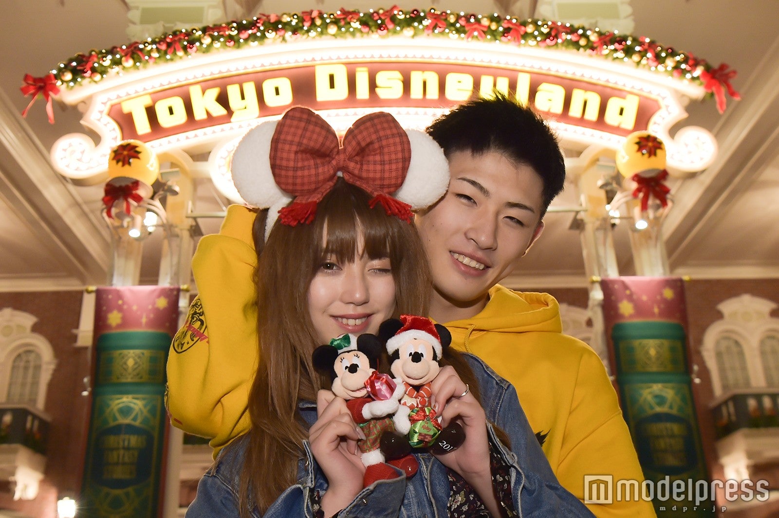 デコレーション／モデル：ちゃんえな（中野恵那）＆平本蓮（C）モデルプレス（C）Disney