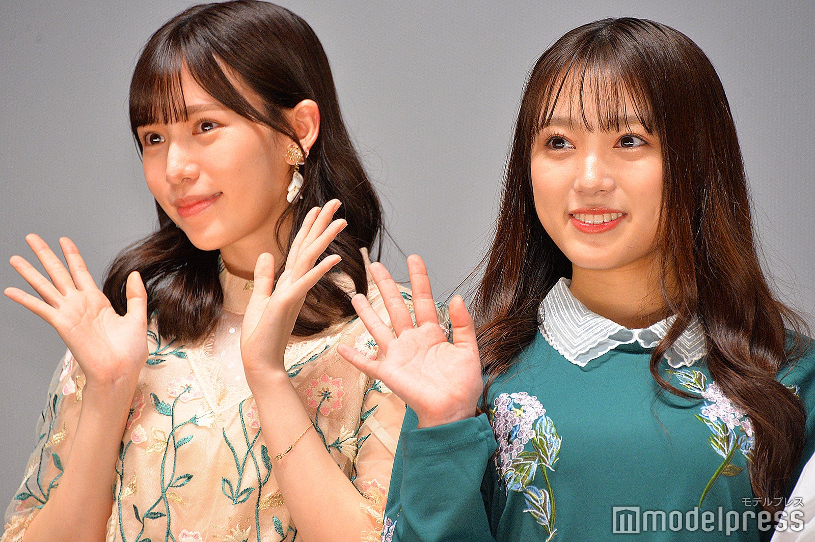 運上弘菜、矢吹奈子 （C）モデルプレス