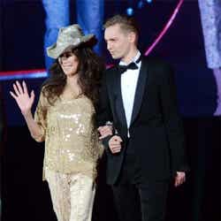 萬田久子&メンズモデル