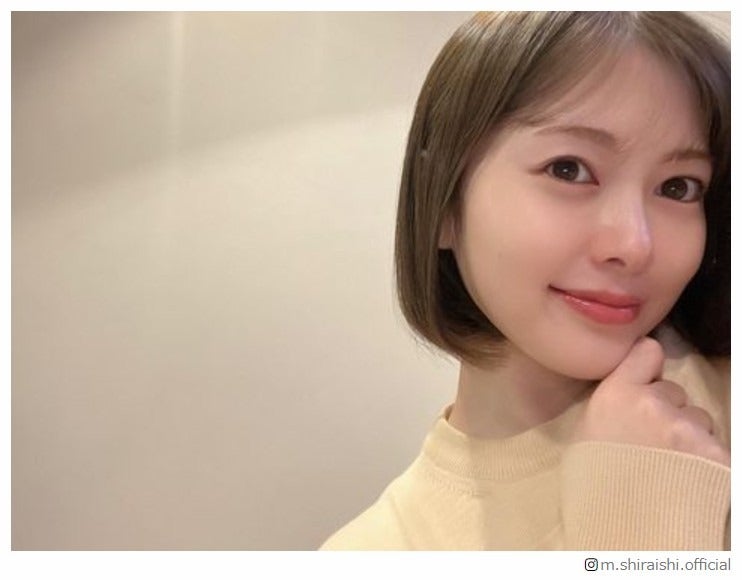 白石麻衣、ショートボブに大胆イメチェン “伏線回収”も話題に