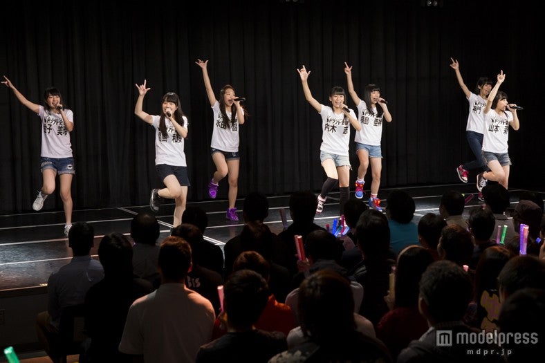 NMB48劇場に登場したドラフト候補生達