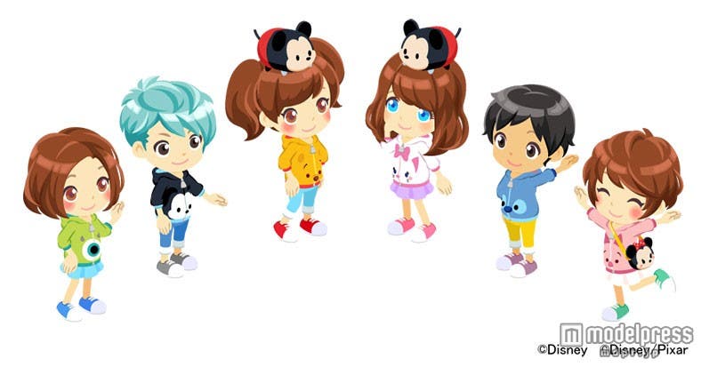 「ツムツム」をテーマにしたアバター衣装も新登場