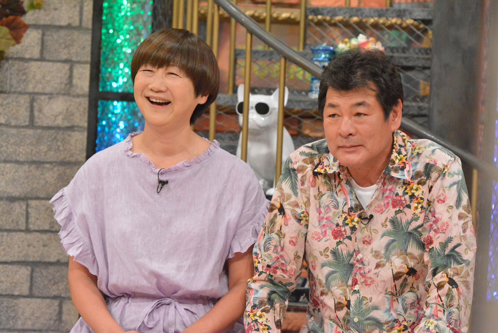 赤井佳子、赤井英和（C）読売テレビ