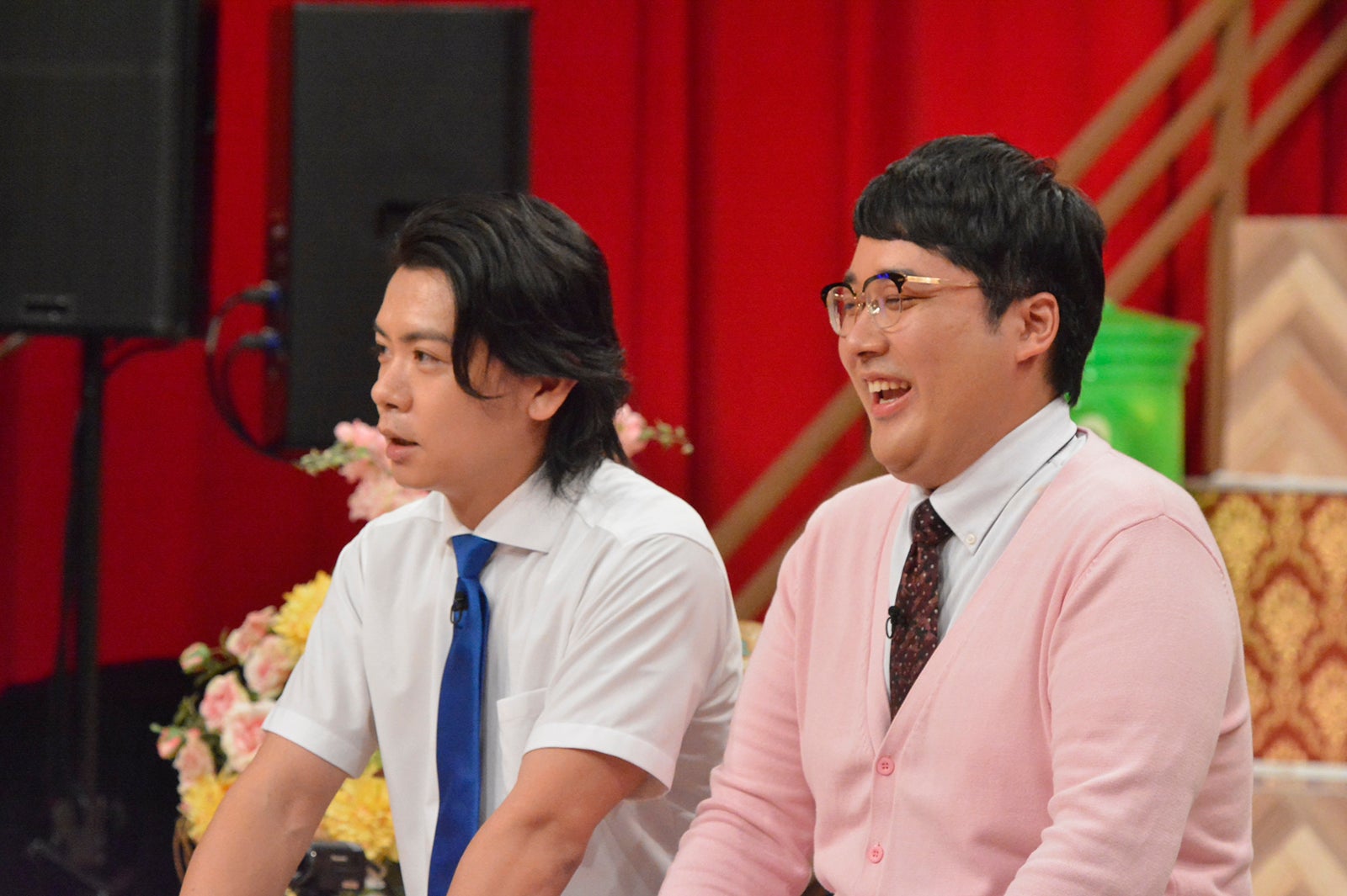 野田クリスタル、村上／マヂカルラブリー（C）読売テレビ