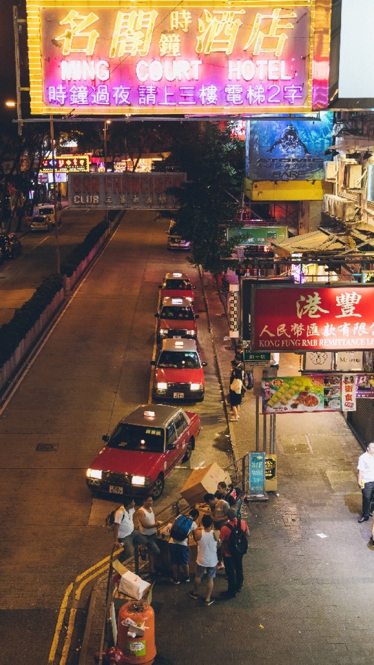 香港の夜の風景／画像提供：藤森慎吾Instagramより
