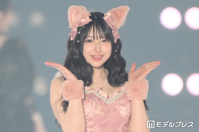 “ぱるたん”桜庭遥花「関コレ」初出演で猫耳衣装着こなしダンス アイドルデビューが決定【関西コレクション 2024 A／W】