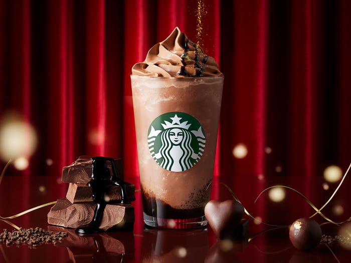 「クラシック ショコラ シンフォニー フラペチーノ(R)」(提供写真)