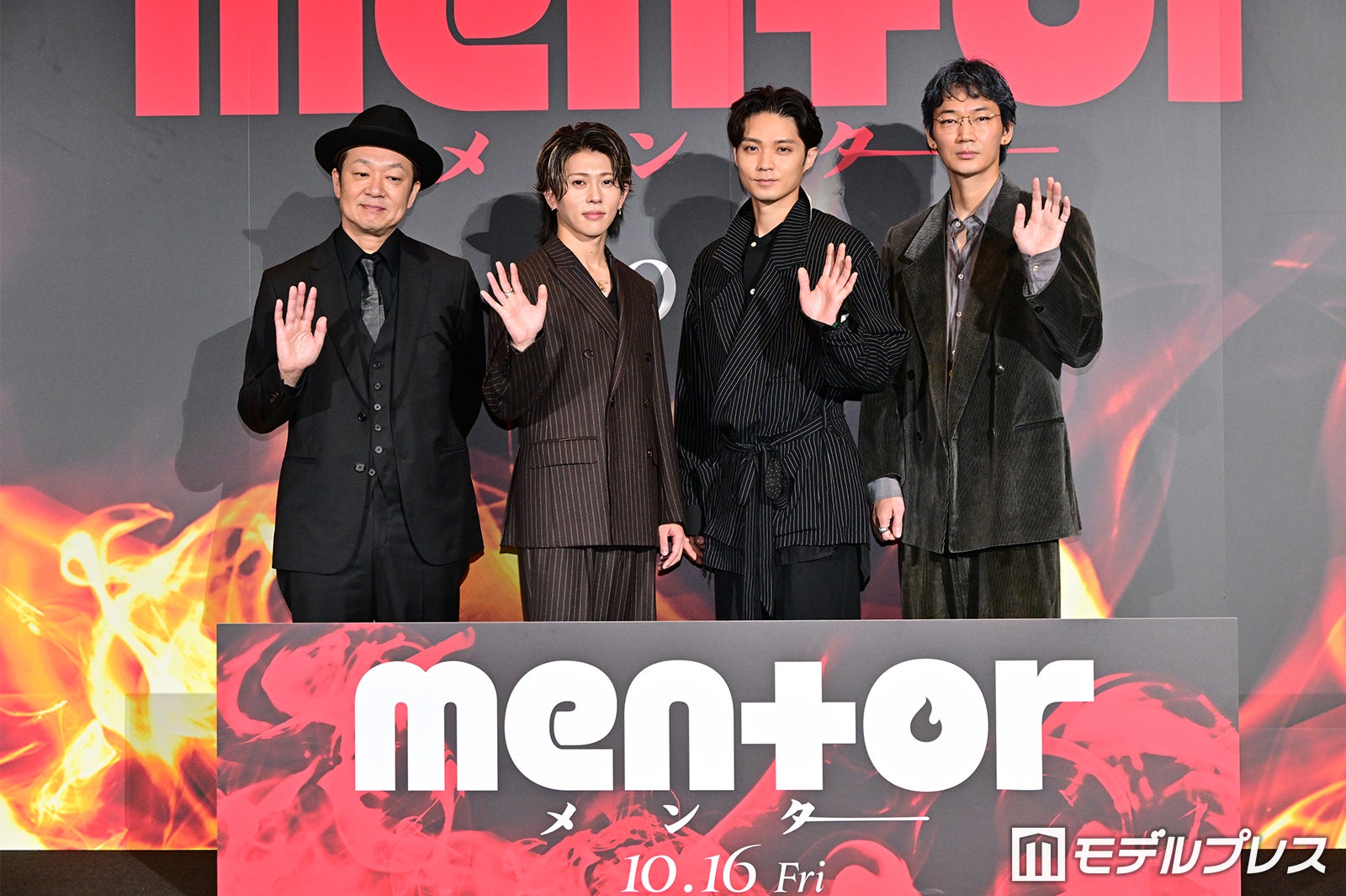 吉田恵輔監督、末澤誠也、磯村勇斗、綾野剛（C）モデルプレス