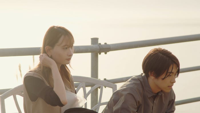 ありさ、ダイキ「ラブ トランジット」第8話(C)2023 Amazon Content Services, LLC or its Affiliates. All Rights Reserved.