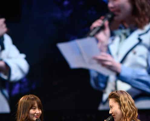AKB48島崎遥香、永尾まりや卒業コンサートで涙 デビュー初期の苦悩と絆<メッセージ全文>