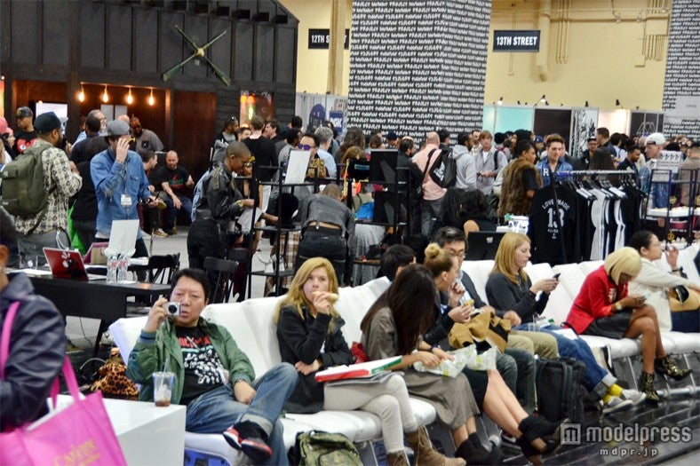 「MAGIC」会場の様子（「MAGIC」2013S／Sにて）