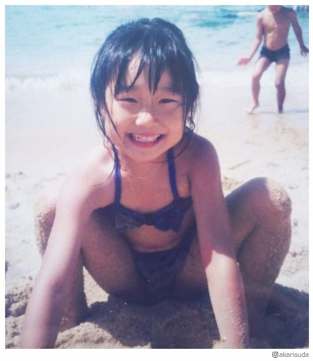 SKE48須田亜香里、幼少期の夏の思い出ショット公開「面影あって可愛い」と反響
