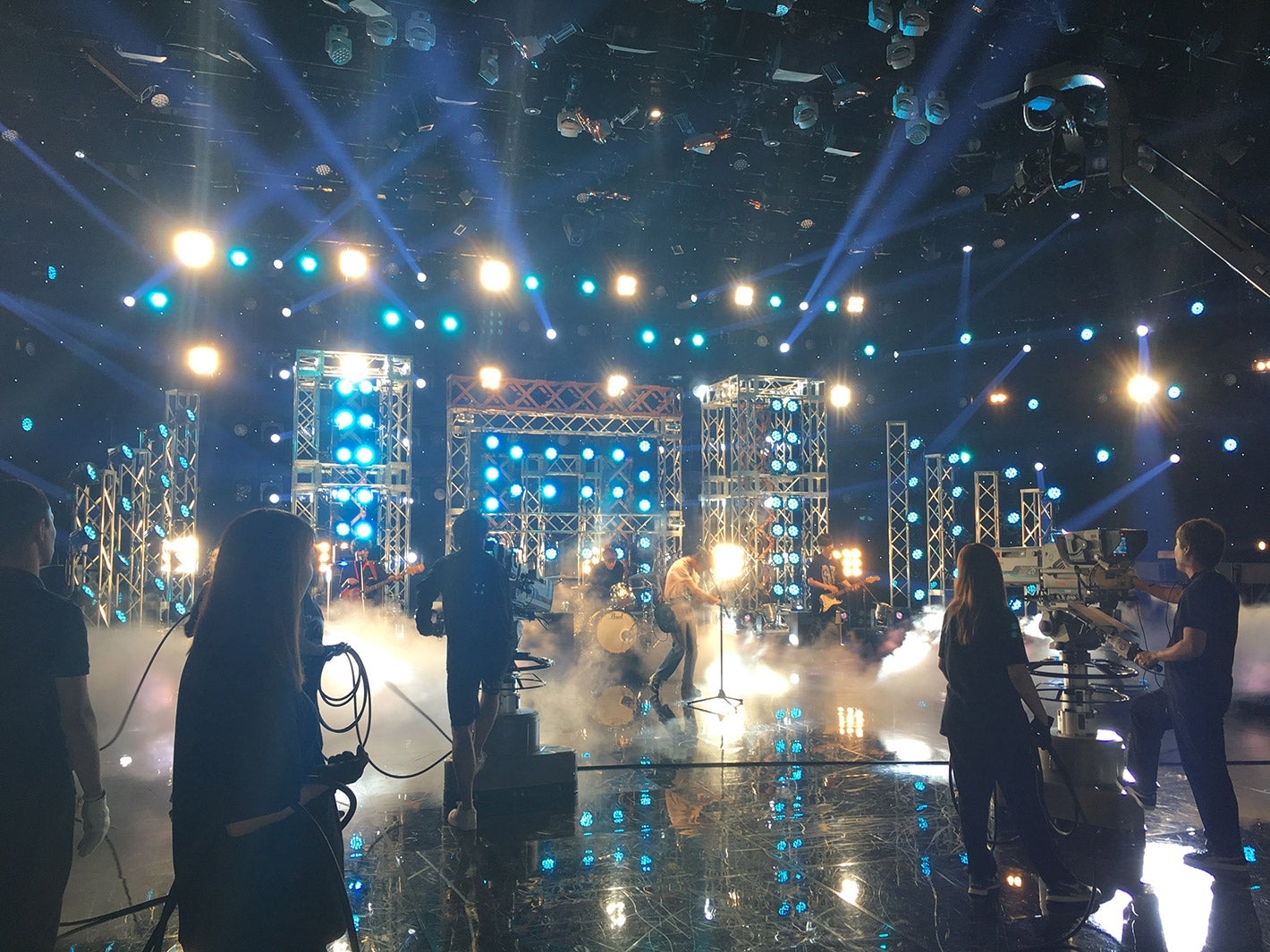 菅田将暉のリハーサル模様 （画像提供：テレビ朝日）