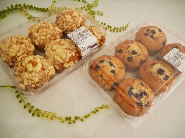 コストコマフィンのパッケージ