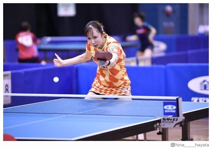 早田ひな選手Instagramより