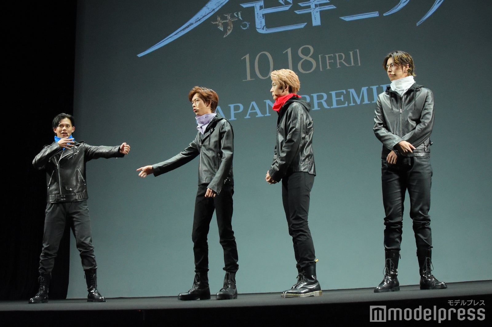 超特急（左から：カイ、リョウガ、ユーキ、タカシ）（C）モデルプレス