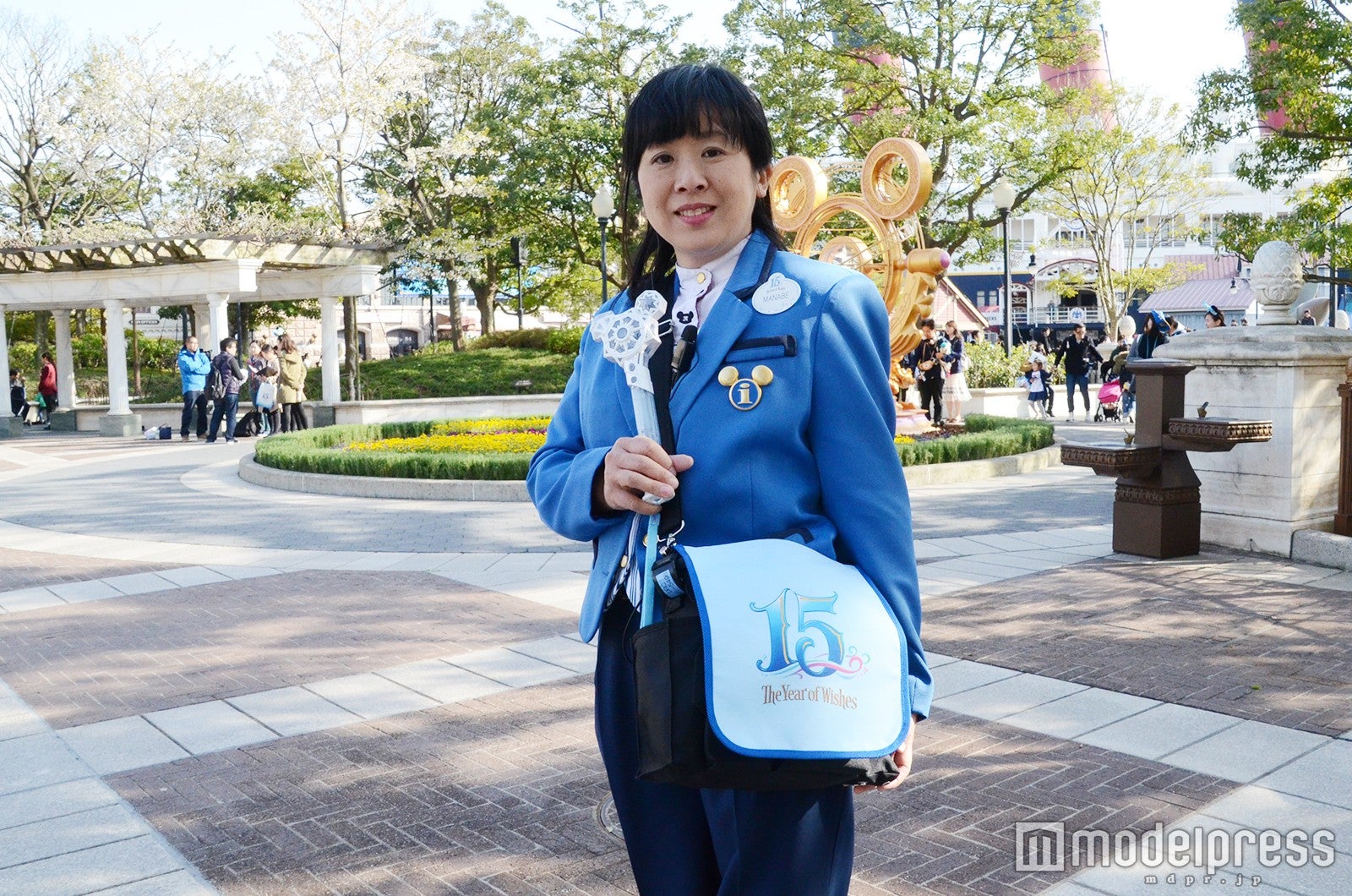 「クリスタルコンパス」でキャストと連動したエフェクションが楽しめる（C）モデルプレス