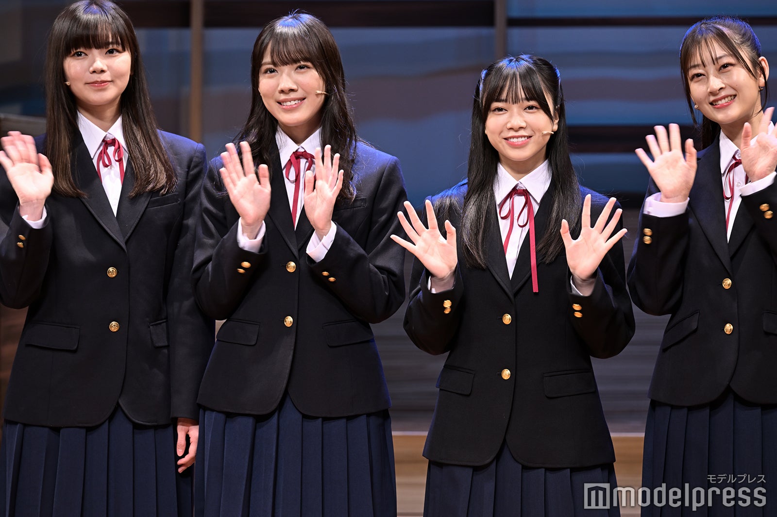 浜浦彩乃、森本茉莉、山口陽世、高井千帆（C）モデルプレス
