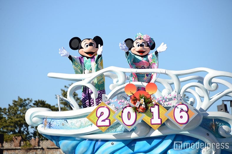 ディズニーシー「ニューイヤーズ・グリーティング」（C）モデルプレス