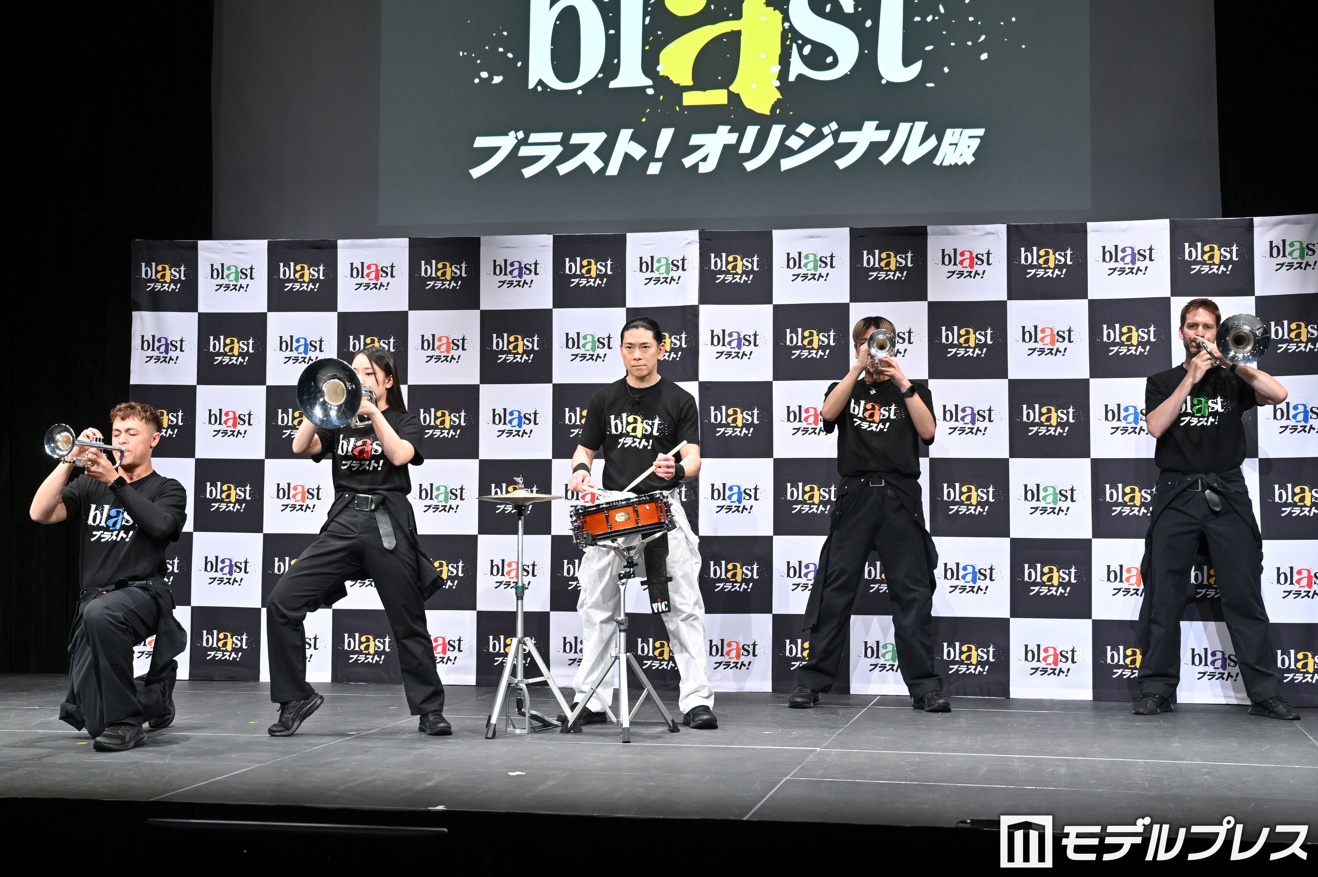 （左から）ジェリエル・ヴァスケス、渋田華暖、石川直、米所裕夢、テオ・ガス（C）モデルプレス