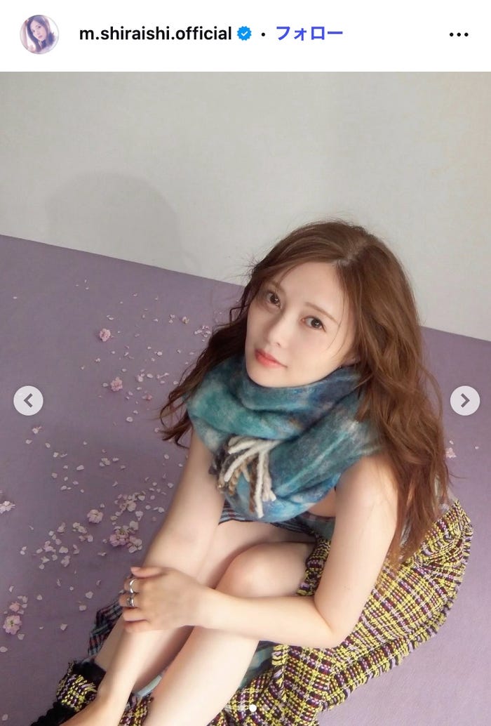 白石麻衣Instagramより