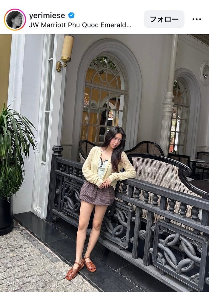 イェリInstagramより