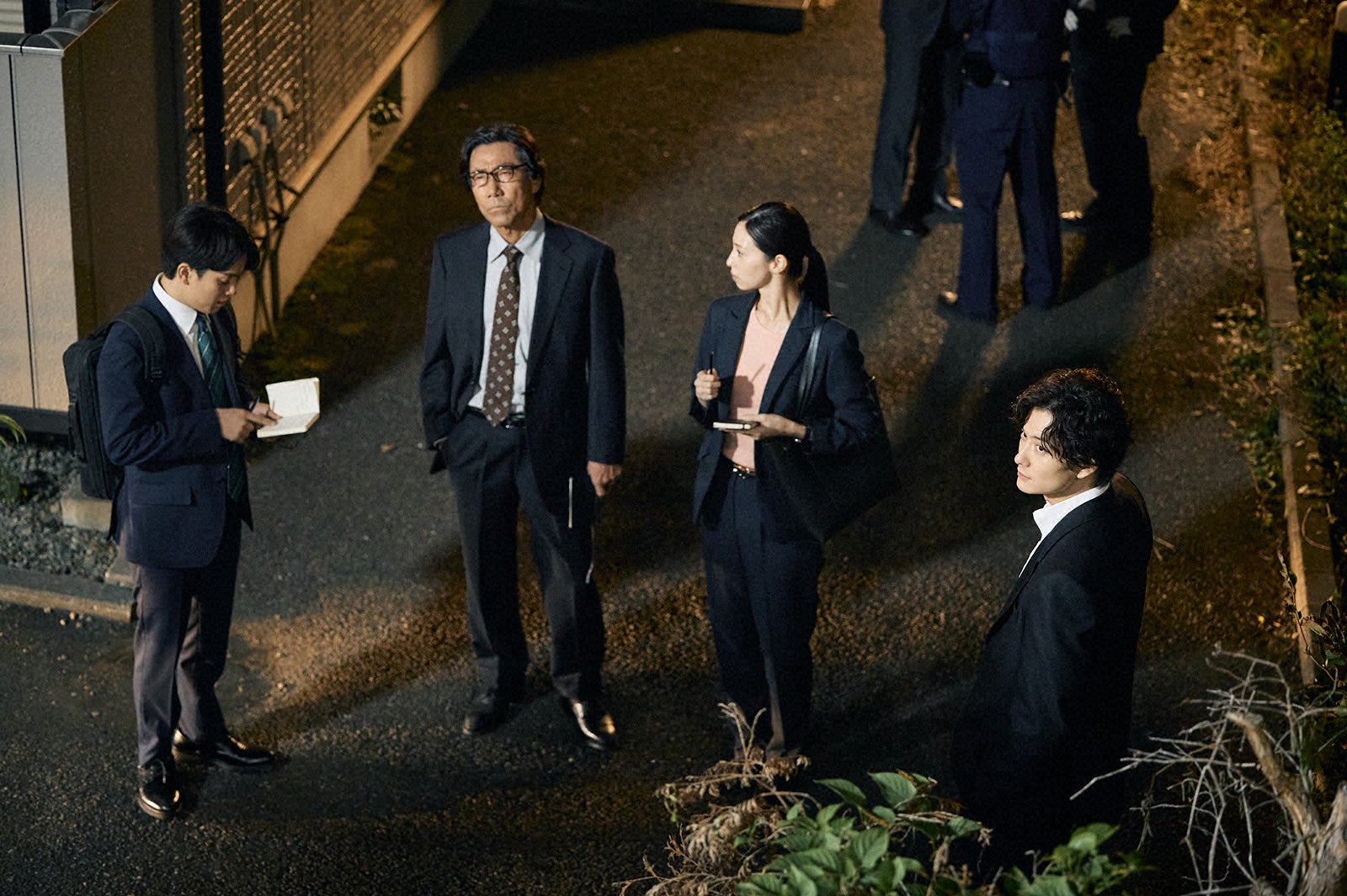 宮近海斗、岸谷五朗、中条あやみ、岡田将生「田鎖ブラザーズ」第3話（C）TBSスパークル／TBS