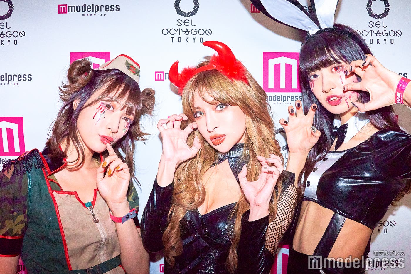 (中央)ゆんころ(C)モデルプレス