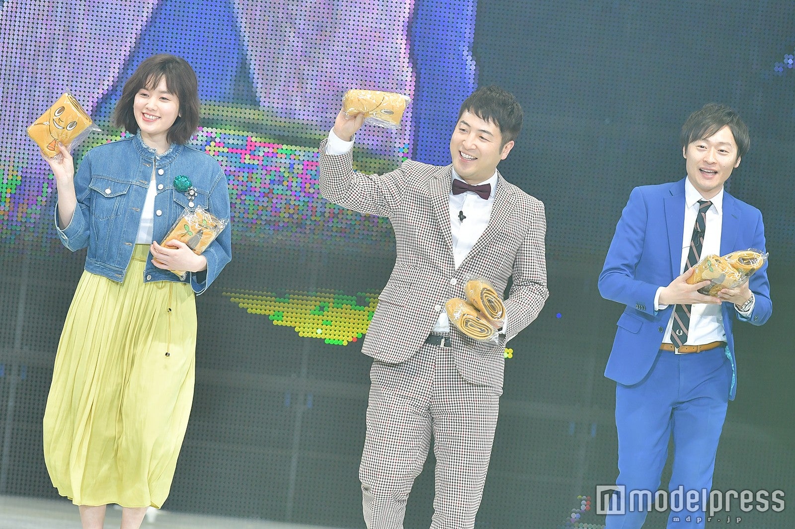 筧美和子、和牛（水田信二、川西賢志郎） （C）モデルプレス