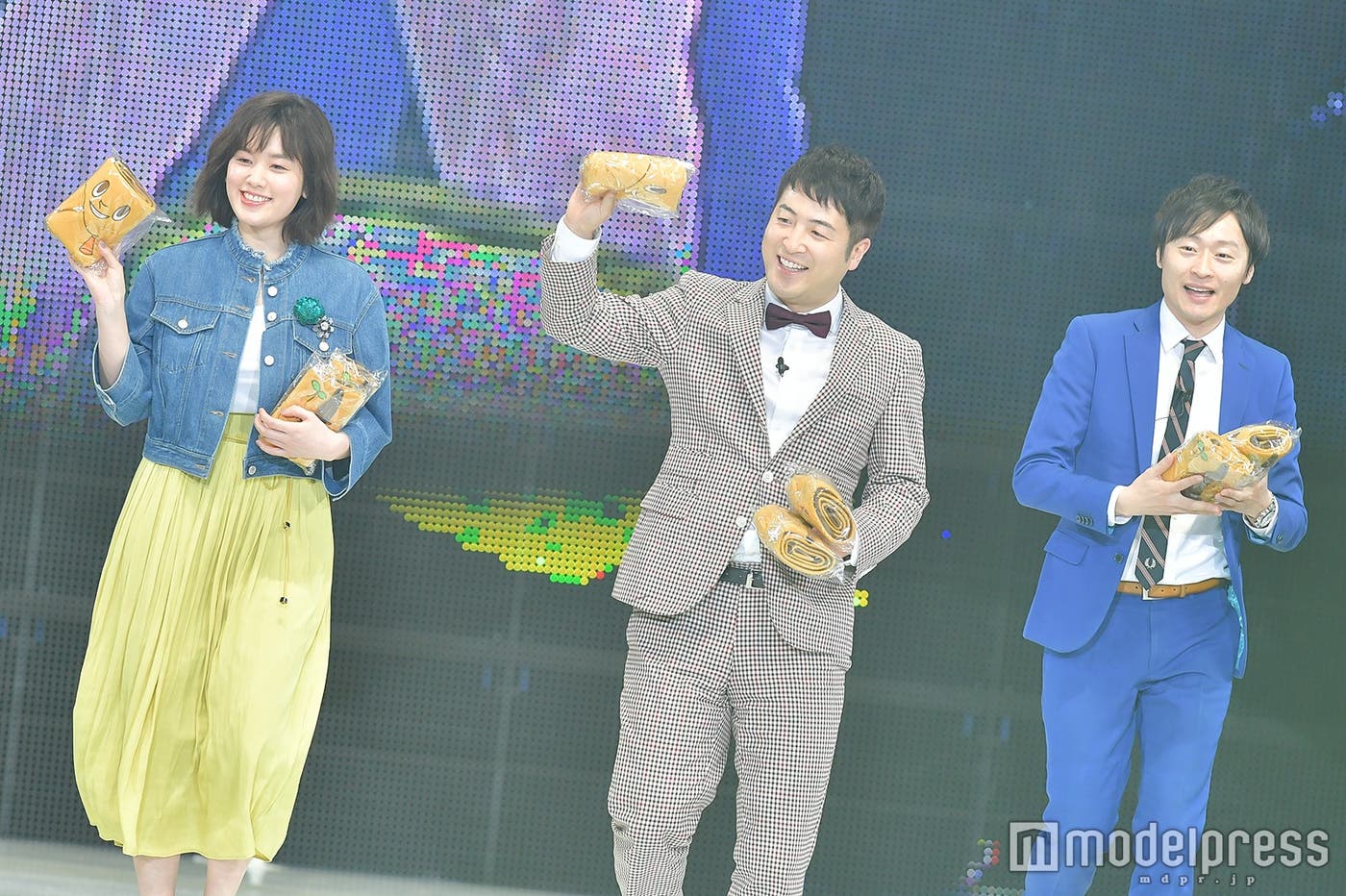 筧美和子、和牛(水田信二、川西賢志郎) (C)モデルプレス