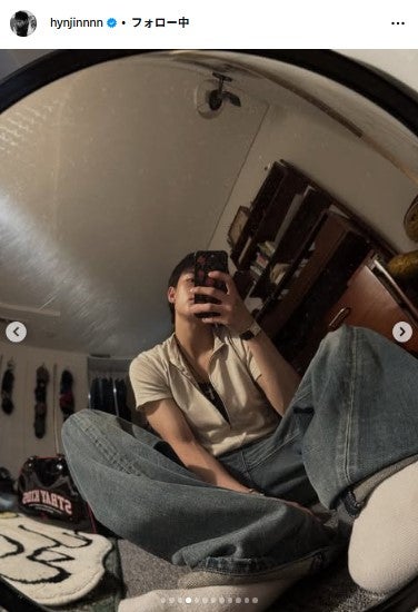 ヒョンジンInstagramより