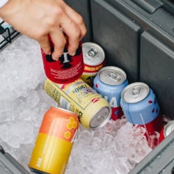 真夏の炎天下でも、8日間氷が溶けないクーラーボックス。アウトドアでビール、ナマモノ、アイスを冷えたまま楽しめる