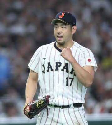 菊池雄星「打ってくれてありがとうの気持ちで」援護弾の大谷＆誠也と熱いハグ 3失点には「本当にいい打線でした」