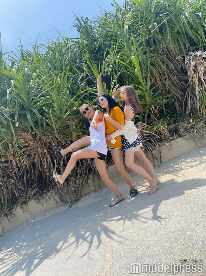 沖縄の頃の写真(提供画像)