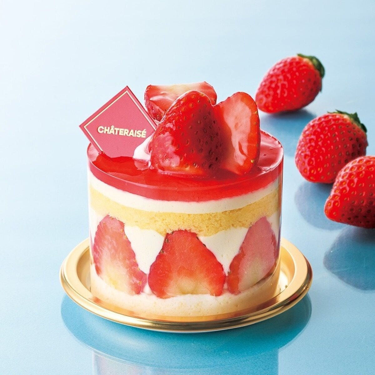 シャトレーゼ　プレミアム苺フレジェ